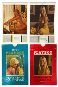 1971 And 1970 Playboy Playmate Calendar Collection
