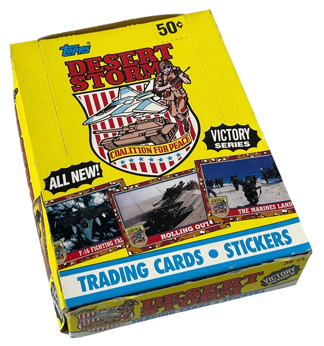 Topps Desert Storm Trading Card | SEALED (1 of 2)