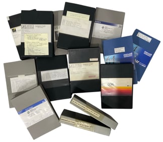 Music Compilation Reel And Betacam SP Tapes Collection