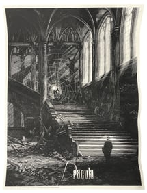 Universal Studios Monsters Poster by Tom Whalen | Dracula