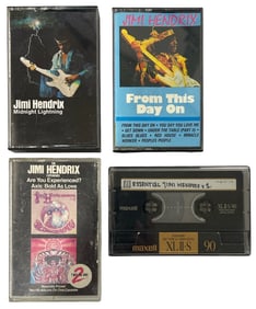 Jimi Hendrix Cassette Tape Collection