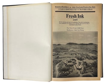 1977 to 79 Fresh Ink | Newpaper Book