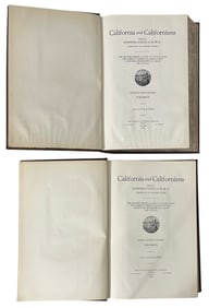 California and Californians | Vol. 3 and 4 | Book Collection