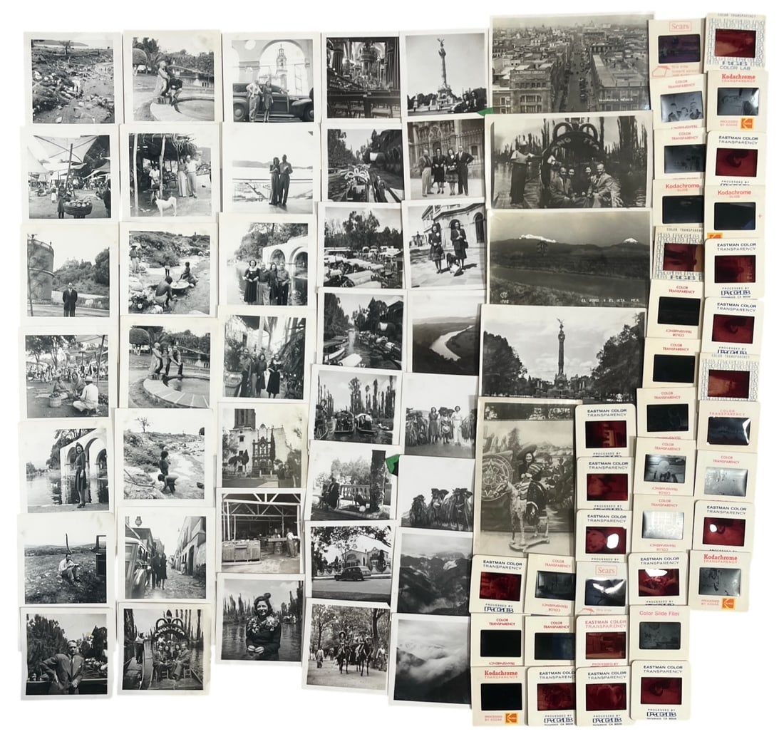Vintage Photo And Photo Slide Collection