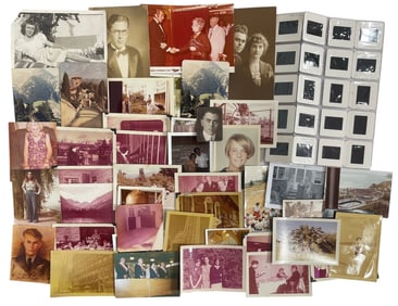 Vintage Photo And Photo Slide Collection