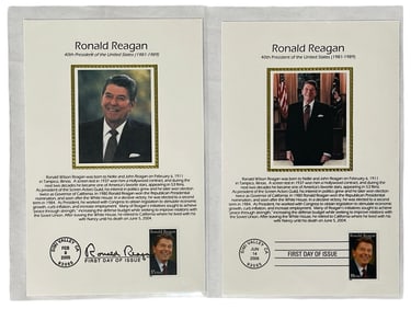 Ronald Reagan Stamp Collection