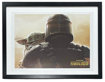 Exclusive Commemorative Lithograph | Star Wars Framed Poster