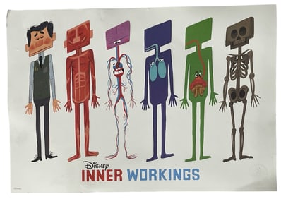 Disney Inner Workings Poster
