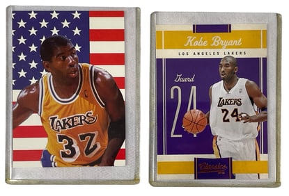Kobe Bryant and Magic Johnson Basketball Cards | Sports Collectors Cards