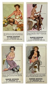 Vintage Pin Up Notepad Collection