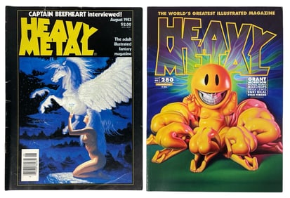 Heavy Metal Magazine Collection