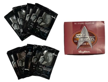 Sealed Skybox Star Trek Trading Cards