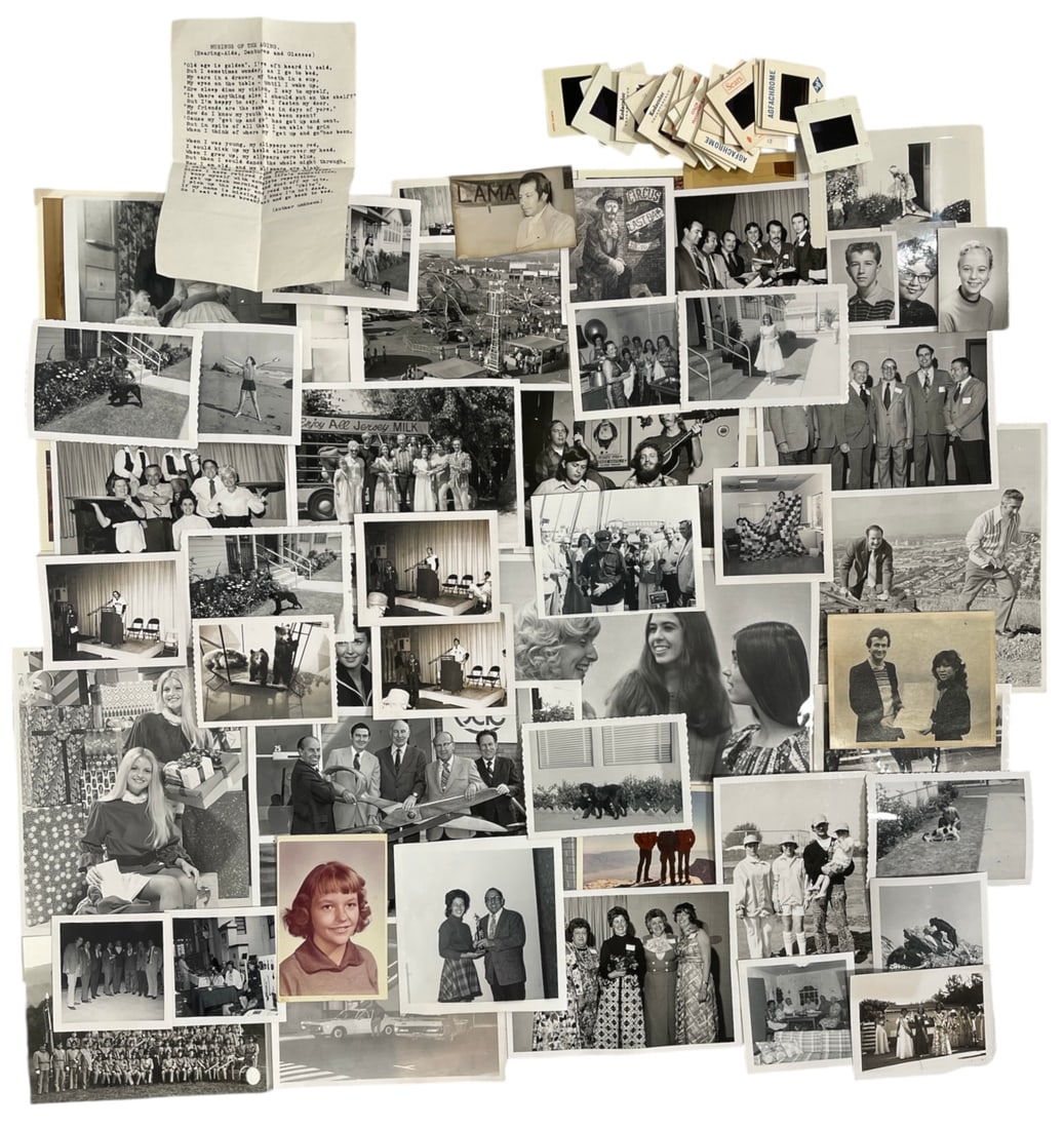 Vintage Photo Slide and Photo Collection: Vintage Photo Slide and Photo Collection