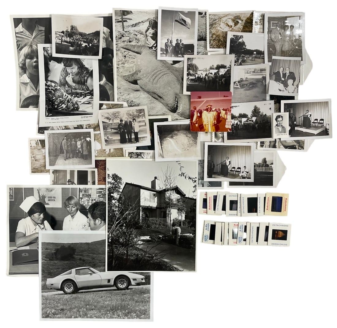 Vintage Photo Slide and Photo Collection: Vintage Photo Slide and Photo Collection