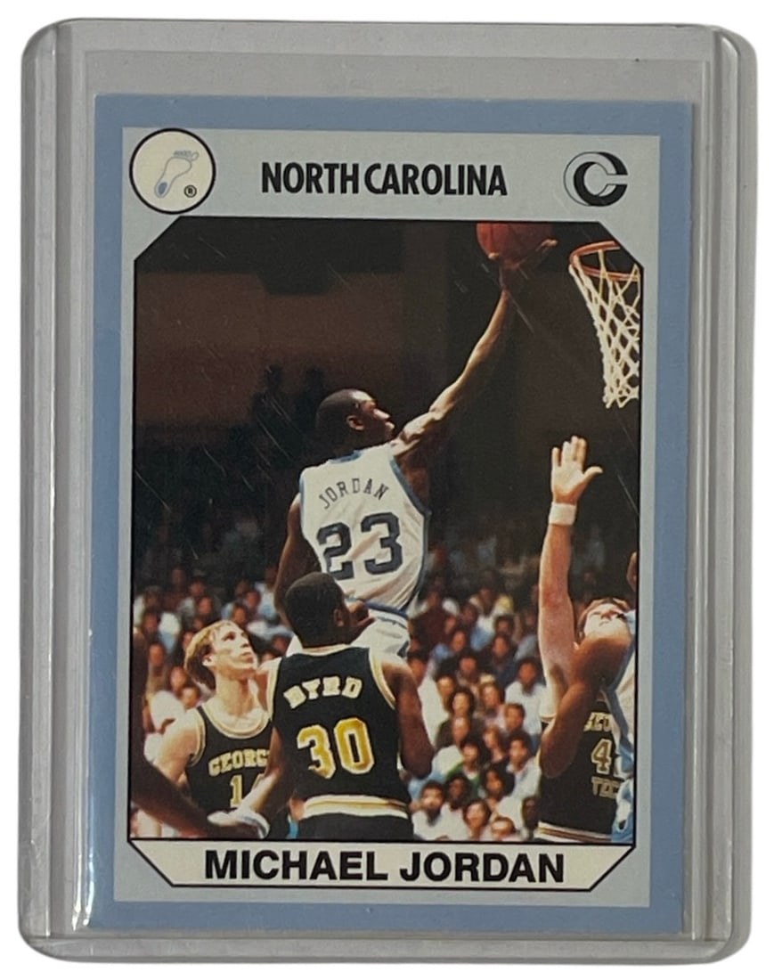 Michael Jordan Basketball Collectors Card: AUTHENTICATION HAS NOT BEEN PERFORMED TO GUARANTEE VERIFICATION | All purchases are made at the buyers discretion