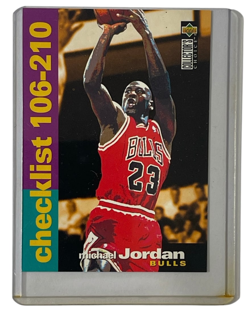 Michael Jordan Basketball Collectors Card: AUTHENTICATION HAS NOT BEEN PERFORMED TO GUARANTEE VERIFICATION | All purchases are made at the buyers discretion