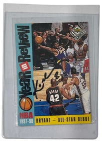 Signed Kobe Bryant Basketball Collectors Card | no coa