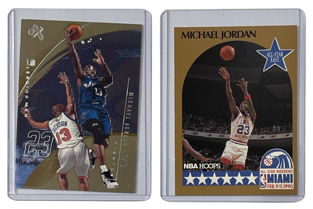 Michael Jordan Basketball Collectors Cards: AUTHENTICATION HAS NOT BEEN PERFORMED TO GUARANTEE VERIFICATION | All purchases are made at the buyers discretion