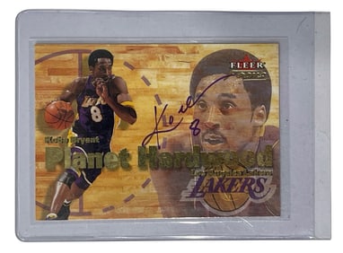 Signed Kobe Bryant Basketball Collectors Card | no coa