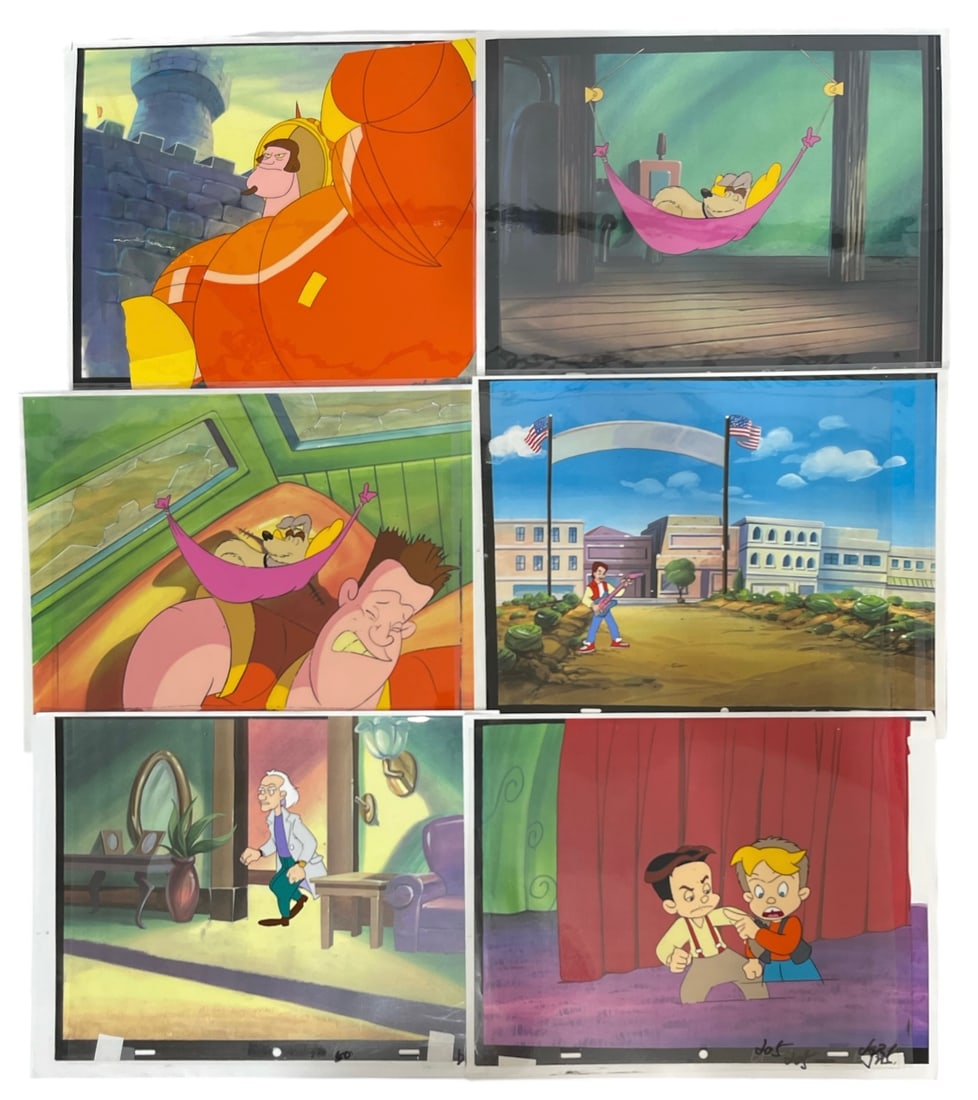 Back to the Future | Animated Series Production Cels: Back to the Future | Animated Series Production Cels