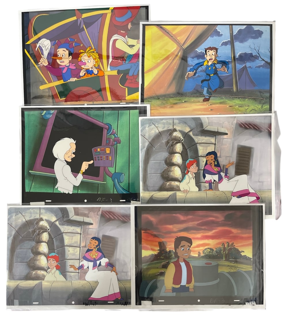 Back to the Future | Animated Series Production Cels: Back to the Future | Animated Series Production Cels