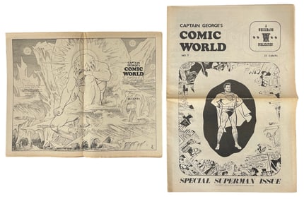 Captain Georges Comic World Newspaper Collection