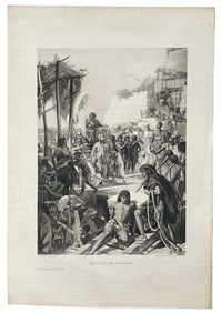 Building The Pyramids Print