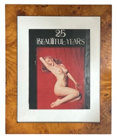Framed Marilyn Monroe Calendar Cover