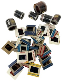 Vintage Photo Slide And Film Collection
