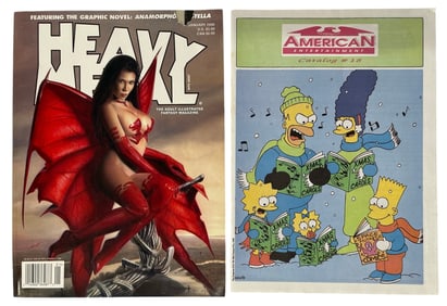 Heavy Metal Magazine and Comic Book Collection