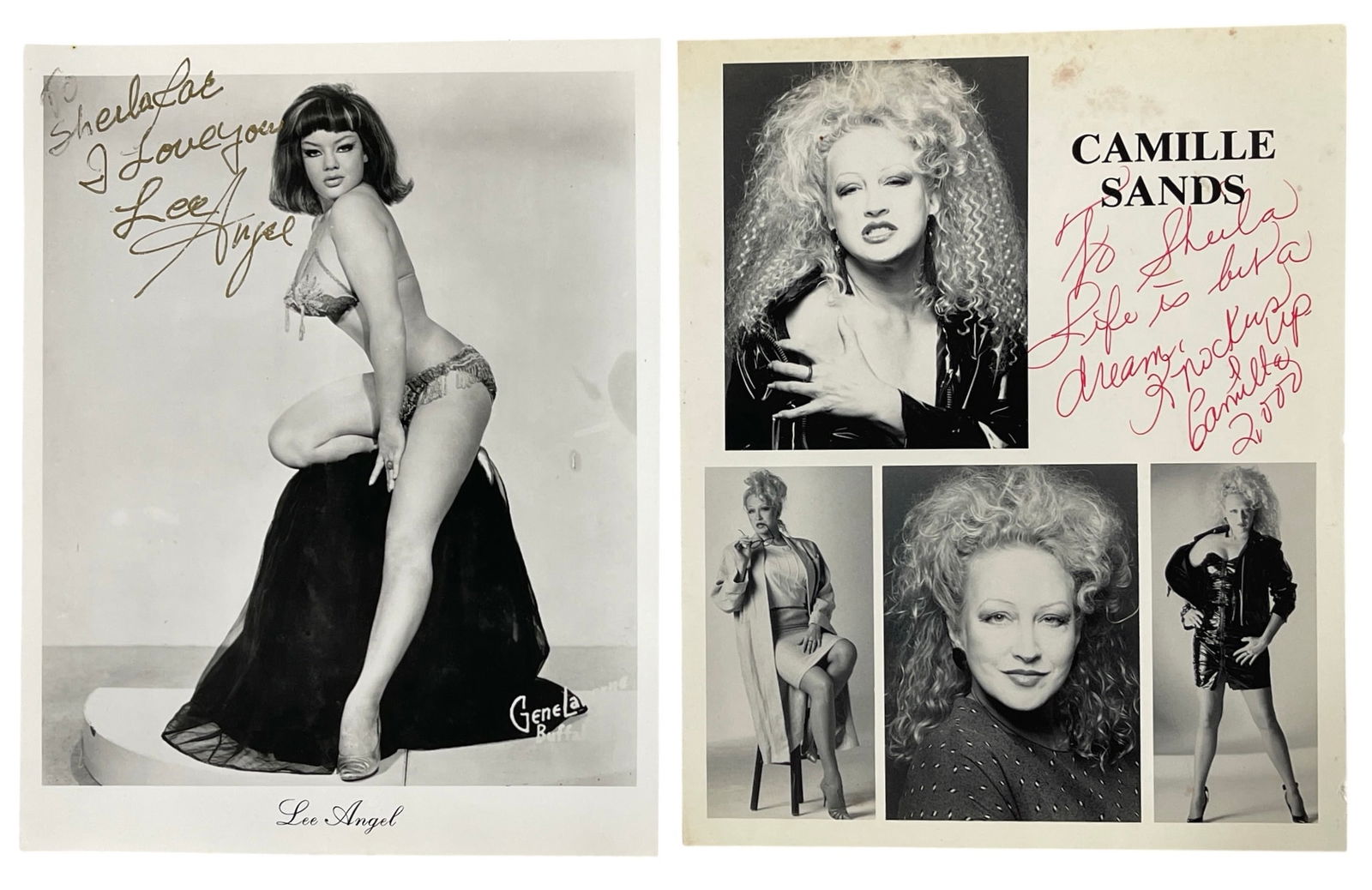 Vintage Signed Burlesque Photo Collection (1 of 1)