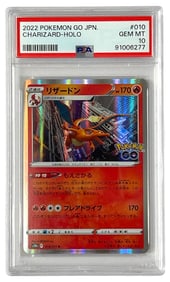 2022 Pokemon Go Japanese Charizard HOLO | Graded 10