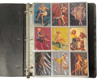 Gil Elvgrens Calendar Pinups 2 Trading Card Collection