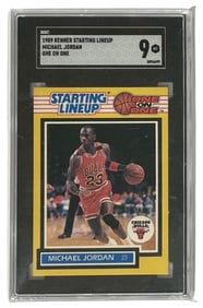 1989 Kenner Starting Lineup Michael Jordan | Graded 9