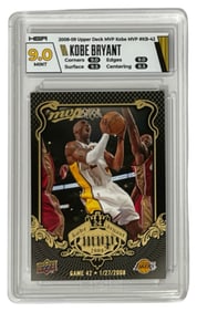 2008 to 09 Upper Deck Kobe Bryant | Graded 9