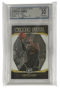 2020 Panini Donruss Optic LeBron James No.20 | Graded 10