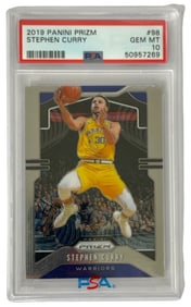 2019 Panini Prizm Sephen Curry No. 98 | Graded 10