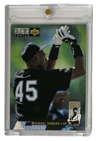 Michael Jordan Baseball Collectors Card