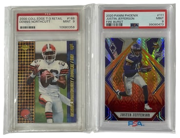 Graded 9 Football Collectors Cards | Sports Collectors Cards