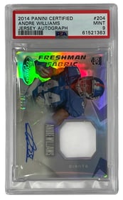 2014 Panini Certified Andre Williams No. 204 | Graded 9