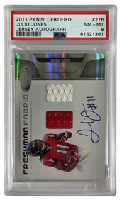 2011 Panini Certified Julio Jones No. 276 | PSA 8