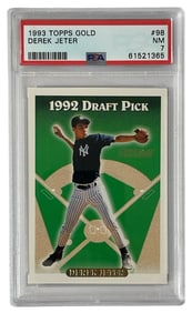 1993 Topps Gold Derek Jeter No. 98 | PSA 7