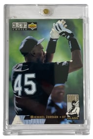 Michael Jordan Baseball Collectors Card