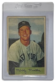 Mickey Mantle Baseball Collectors Card