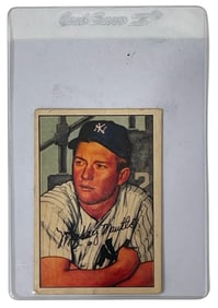 Mickey Mantle Baseball Collectors Card