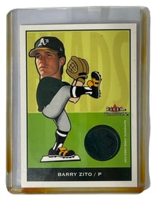 Barry Zito Baseball Collectors Card
