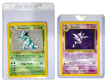 Pokemon Trading Card Collection | Nidoqueen and Haunter