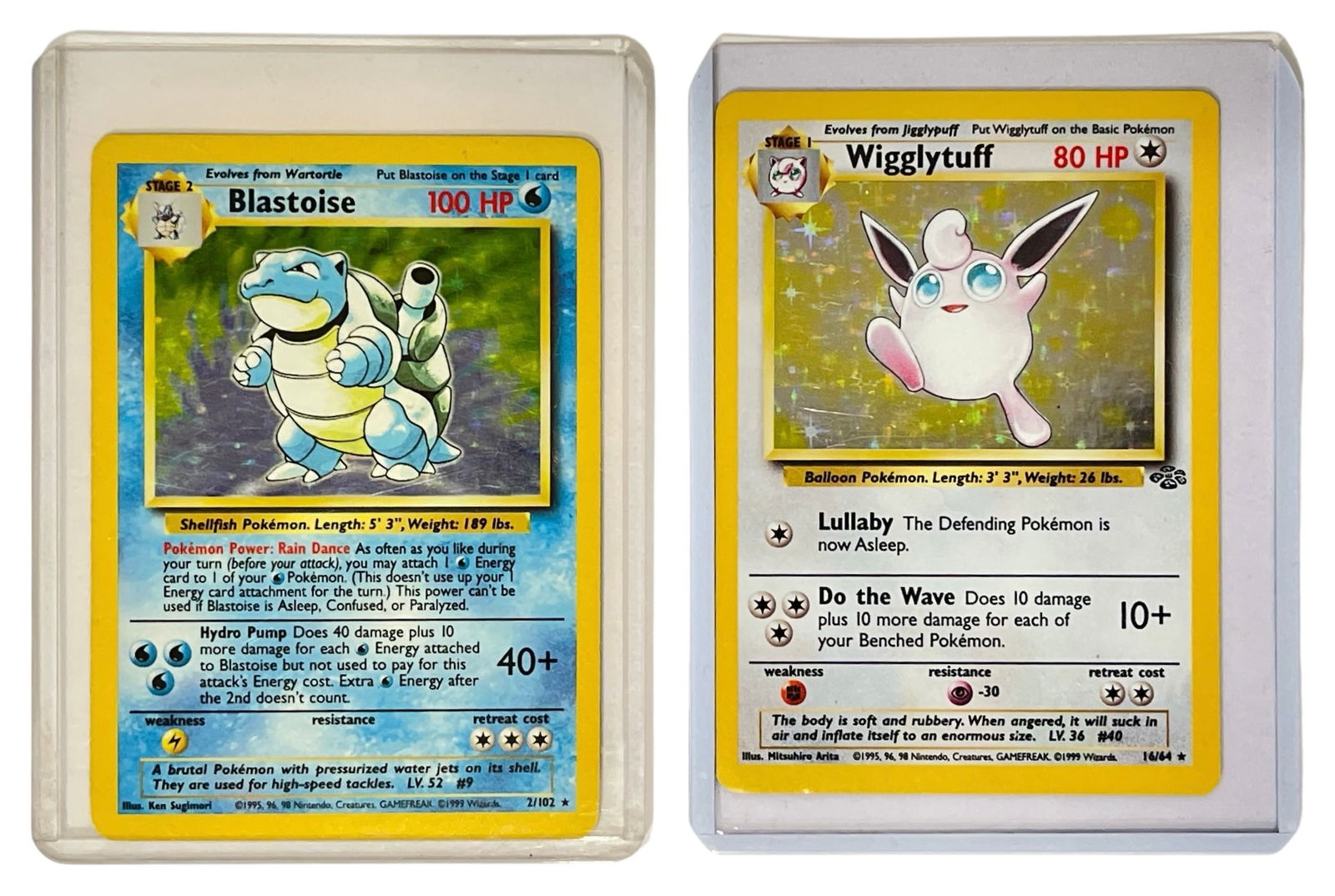 Pokemon Trading Card Collection | Blastoise and Wigglytuff (1 of 2)