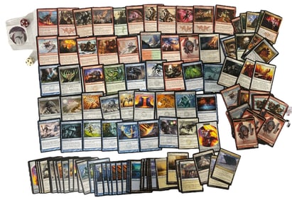 Magic Gathering Trading Card Collection