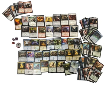 Magic Gathering Trading Card Collection